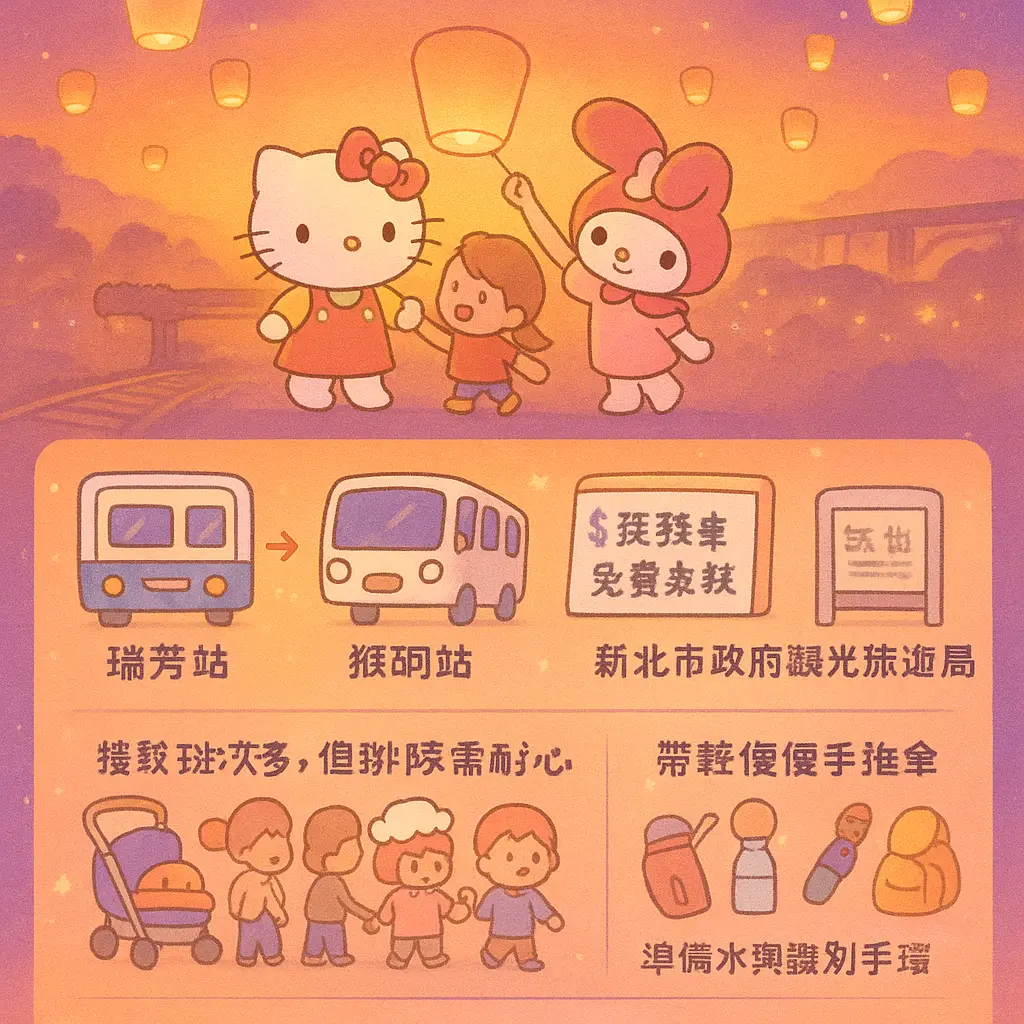 平溪天燈2018 - 三麗鷗