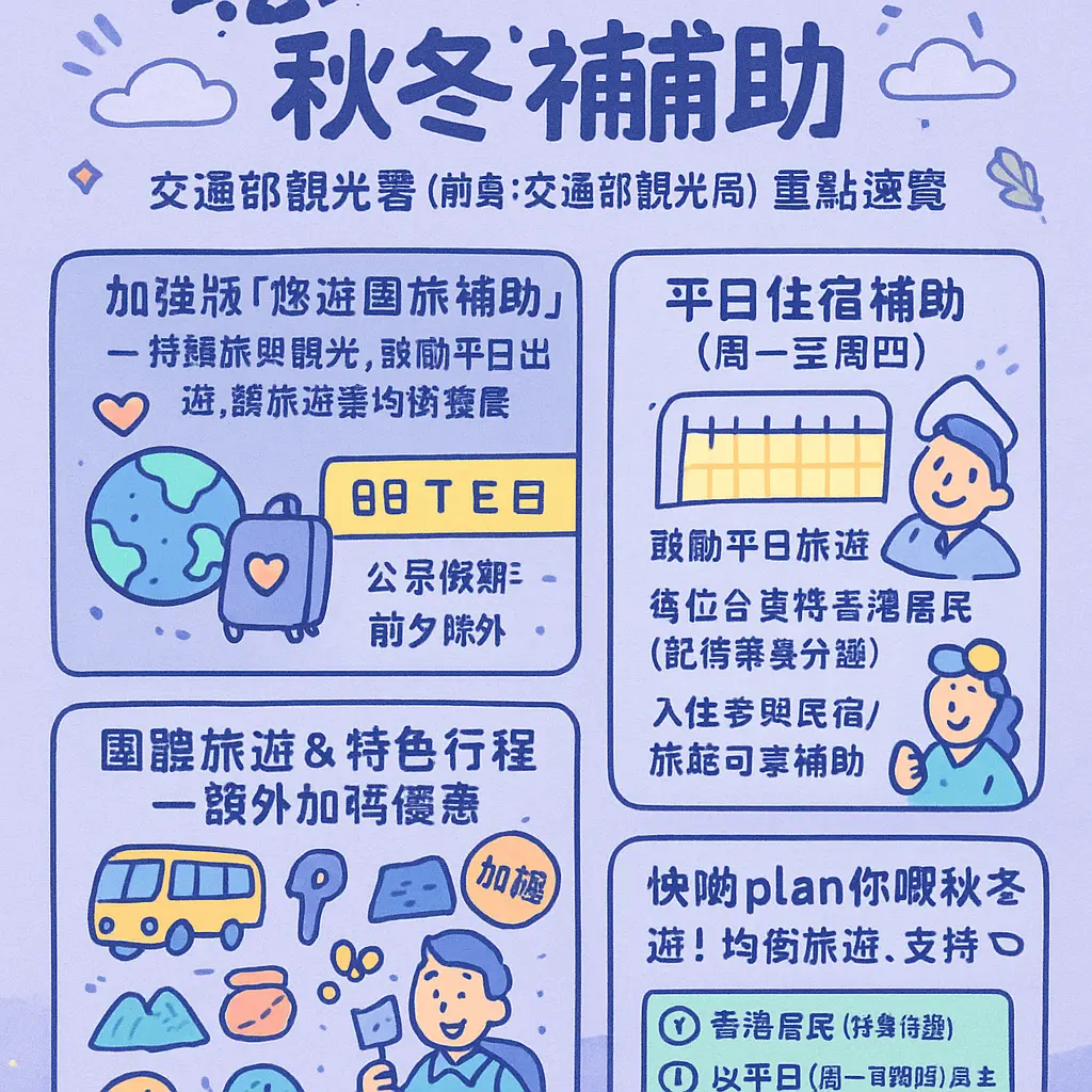 秋冬補助 - 交通部觀光局