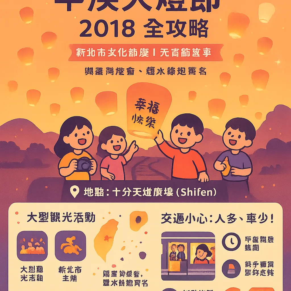 pingxi lantern festival 2018 - 平溪天燈節