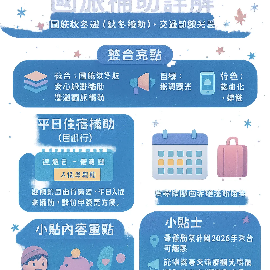 秋冬補助 - 國旅秋冬遊