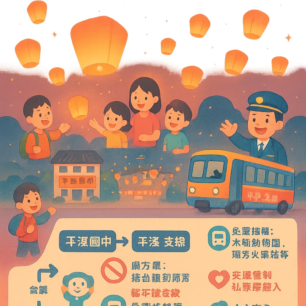 平溪天燈2018 - 平溪國中