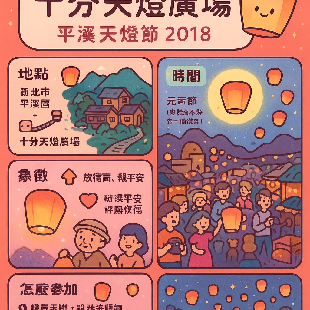 pingxi lantern festival 2018 - 十分天燈廣場