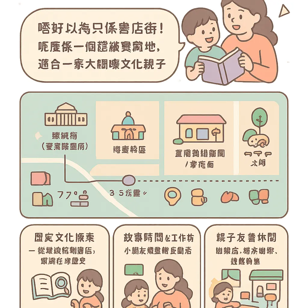 台北市重慶南路 - 重南閱讀商圈