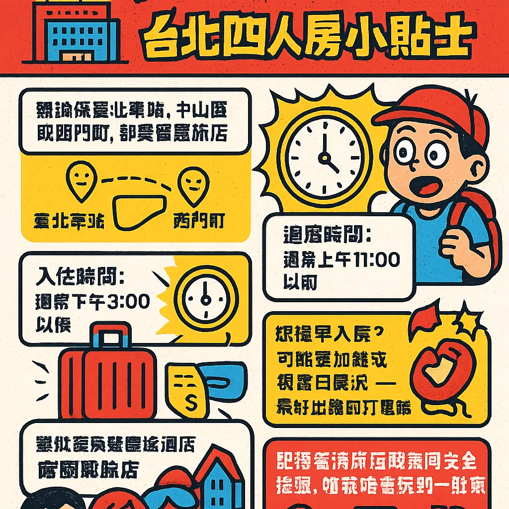 台北四人房 - 臺北喜來登大飯店