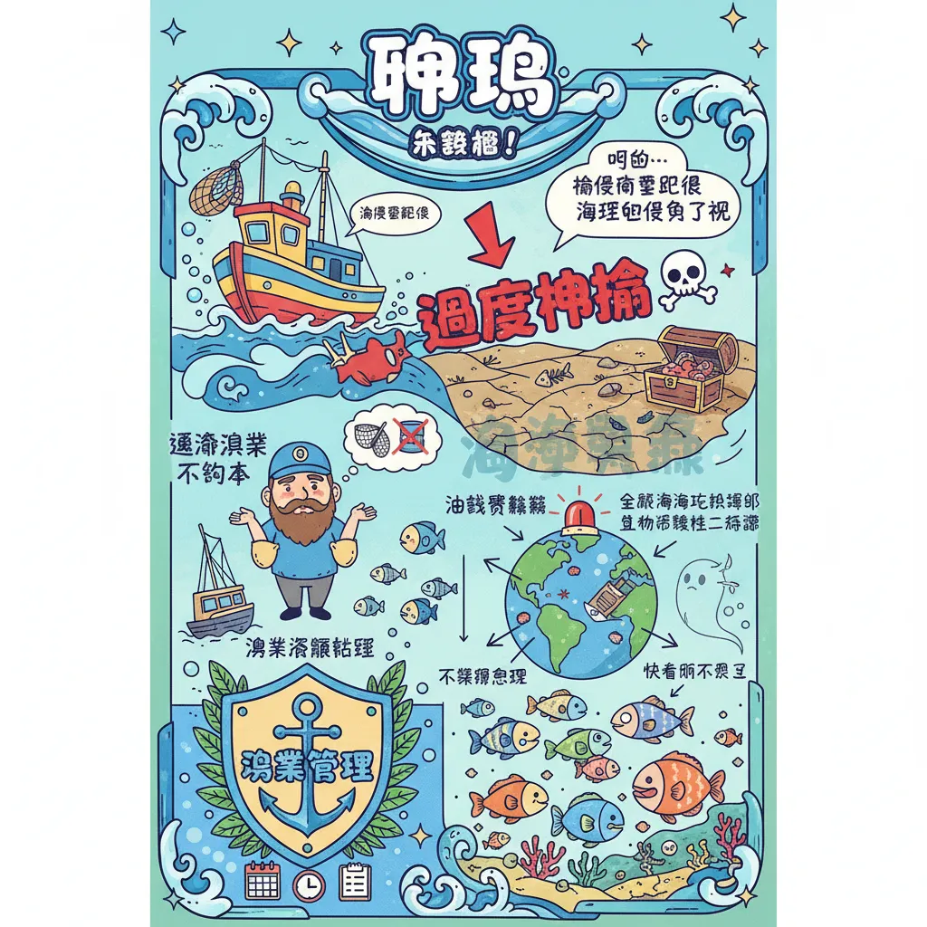 捕魚要永續：如何落實漁業管理與生態保育