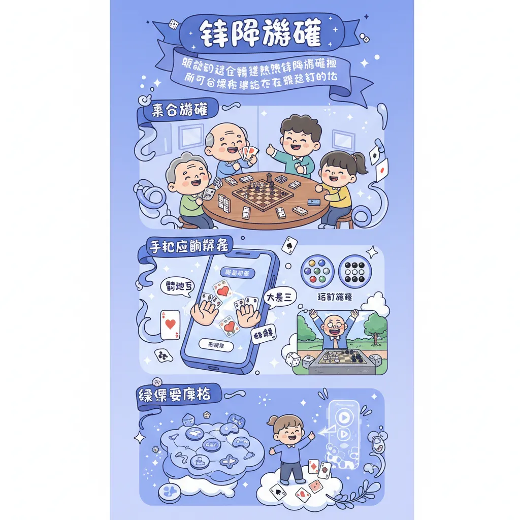 精選熱門棋牌遊戲：從經典桌上遊戲到刺激撲克對戰