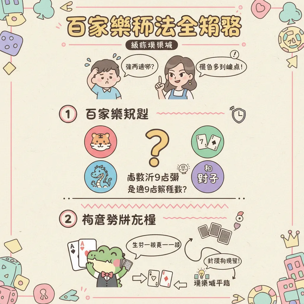 百家樂玩法全攻略