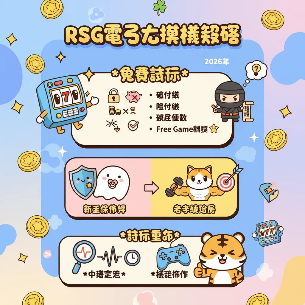 RSG電子老虎機攻略：掌握免費試玩與RTP玩家回饋率技巧