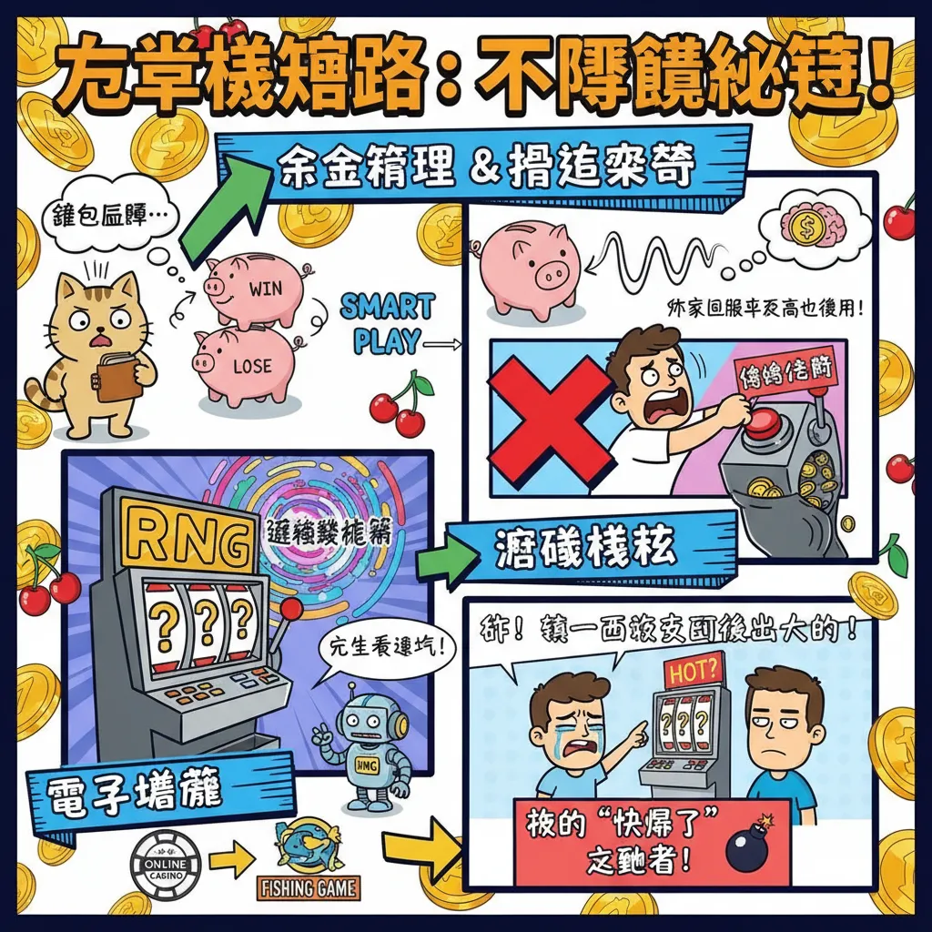 掌握老虎機攻略與資金管理技巧，提升遊戲回報率