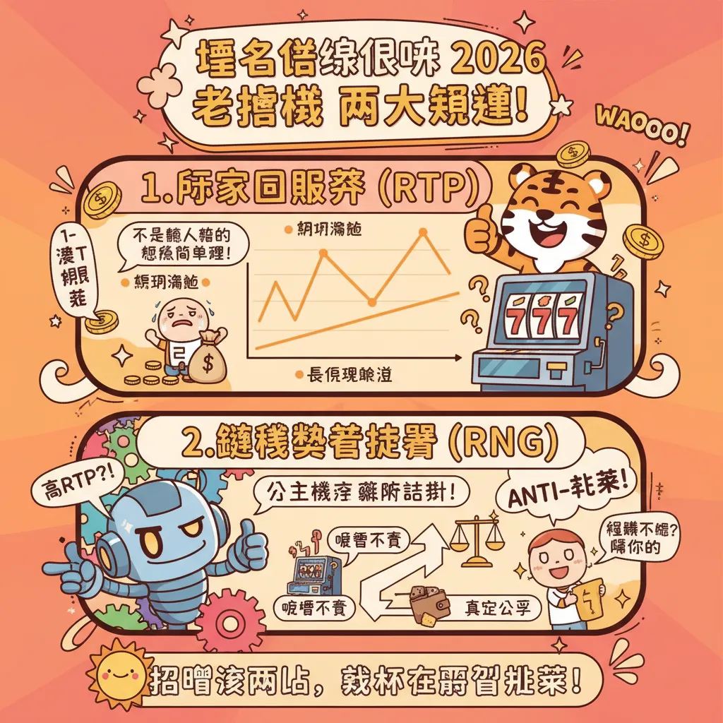 2026老虎機遊戲評論：揭祕高RTP與隨機數生成器機制