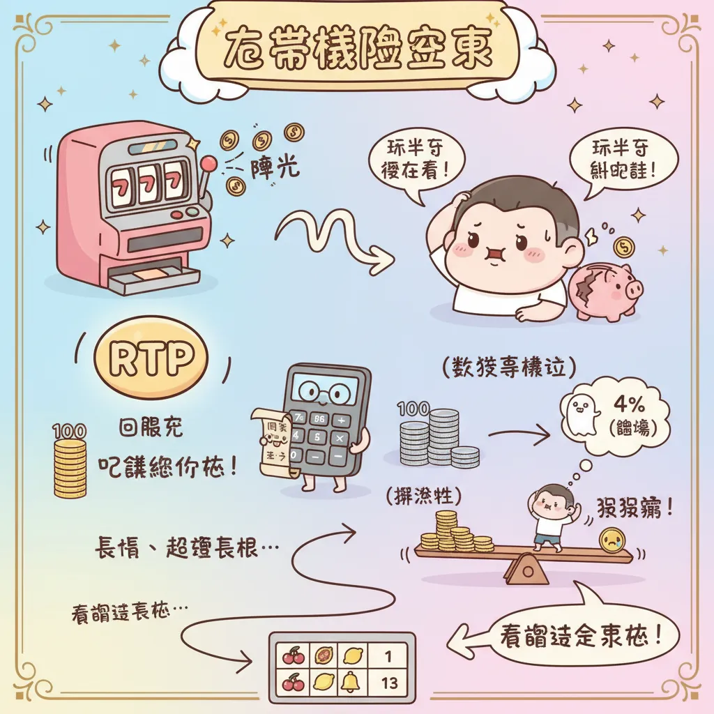 解讀老虎機賠率表：掌握RTP與中獎機率的獲勝關鍵