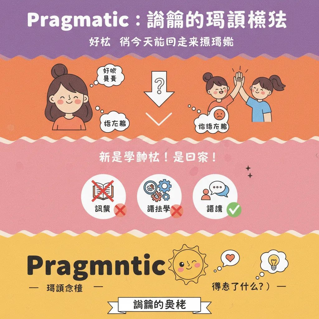 從語用學視角剖析 Pragmatic 的溝通策略