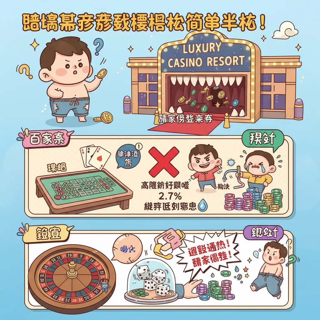 深入解析賭場博弈遊戲與莊家優勢策略