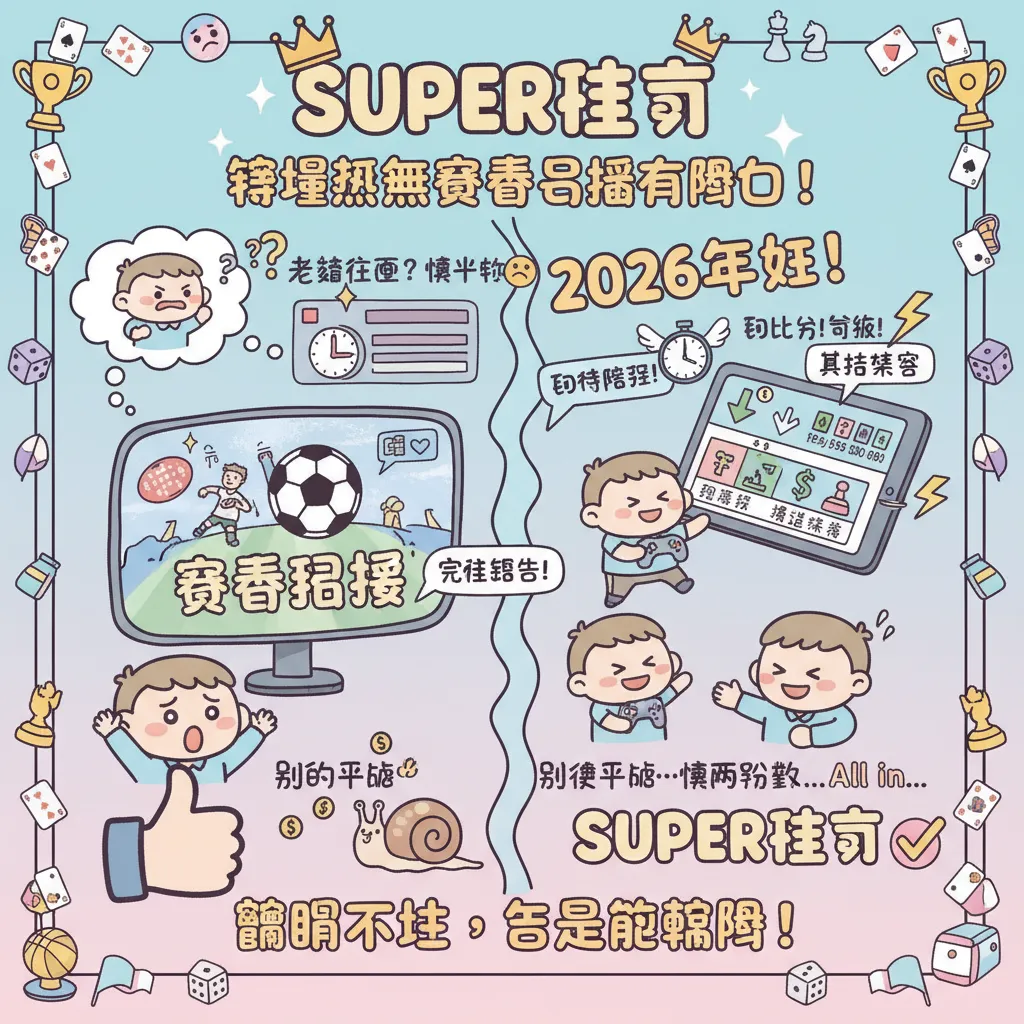 運用Super體育系統掌握熱門賽事直播與盤口