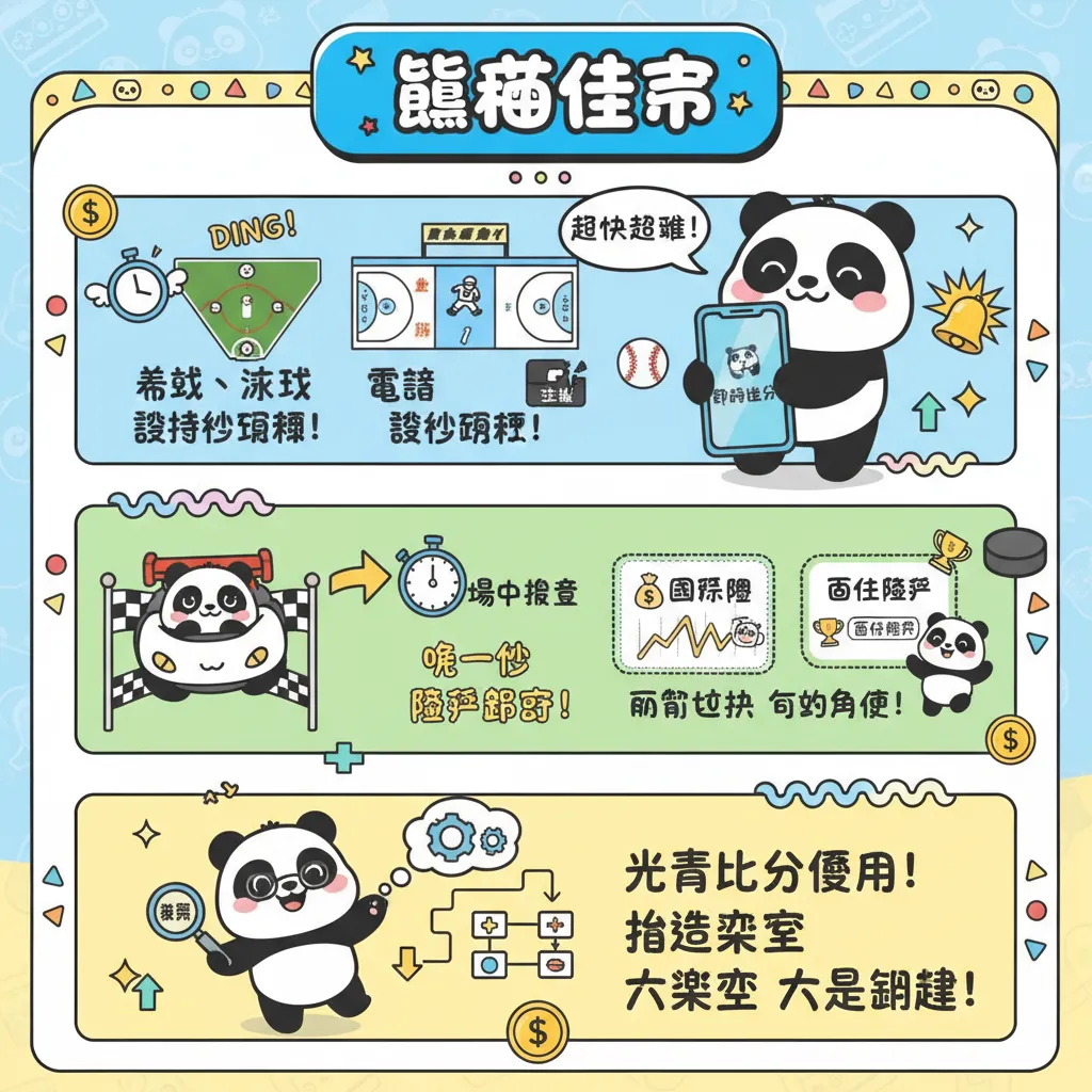 熊貓體育手機應用程式：即時比分與投注策略分析