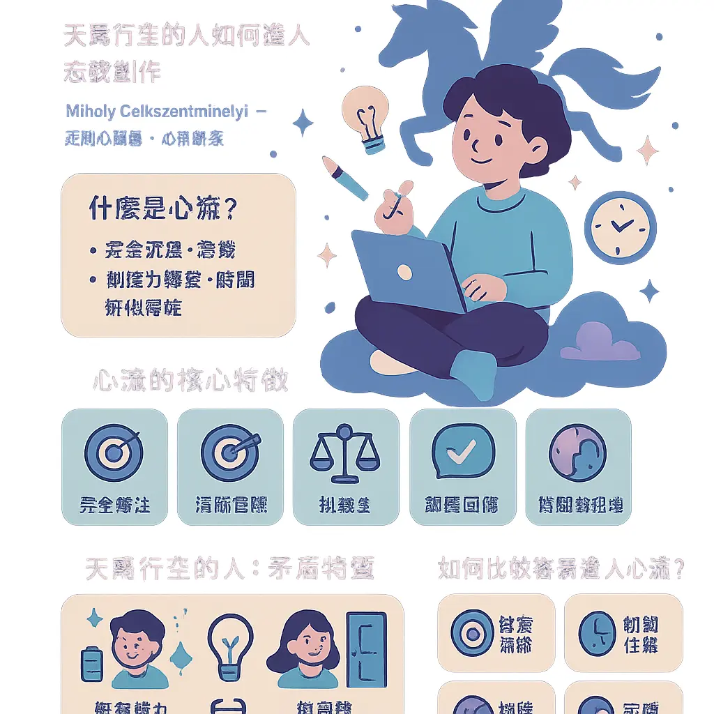 天馬行空的人 - 心流