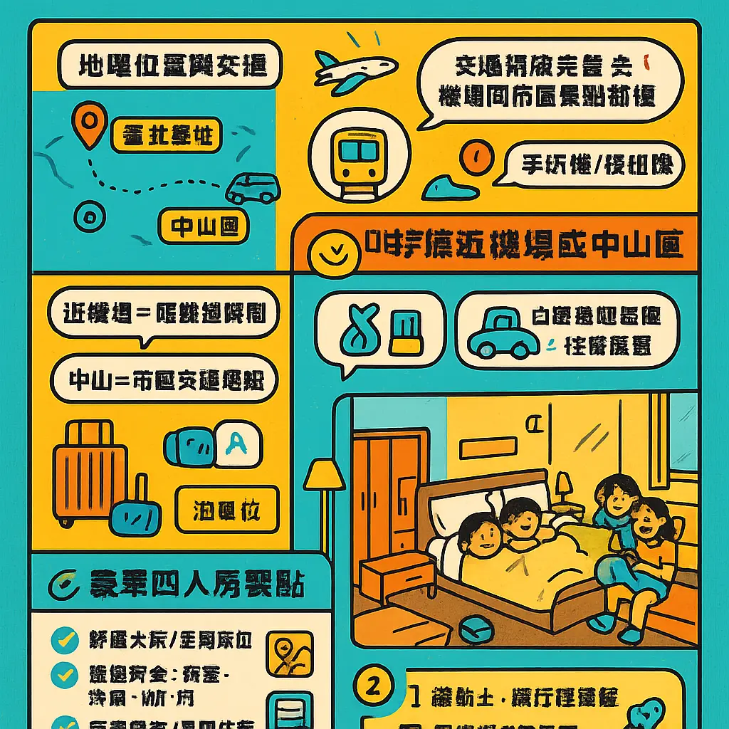 台北四人房 - 臺北車站